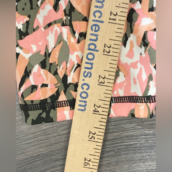 Sweaty Betty Power Pocket 7/8 Leggings Pink Green Floral Print 2XL XXL - Picture 3 of 12